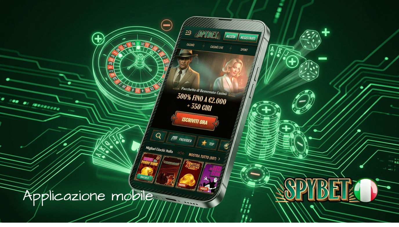 Il Casinò Online Italia Spybet ha la sua applicazione